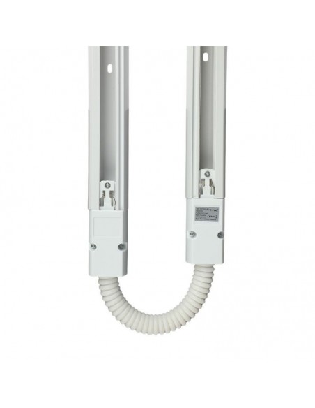 3560-Raccordo Flessibile per Binario Trifase Colore Bianco-2