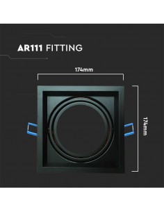 3581-Porta AR Singolo Colore Nero-1 2