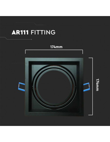 3581-Porta AR Singolo Colore Nero-2