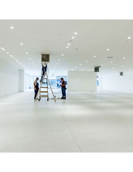 3584-Portafaretto LED da Incasso Rotondo GU e GU MR Colore Bianco Box  Pezzi-5