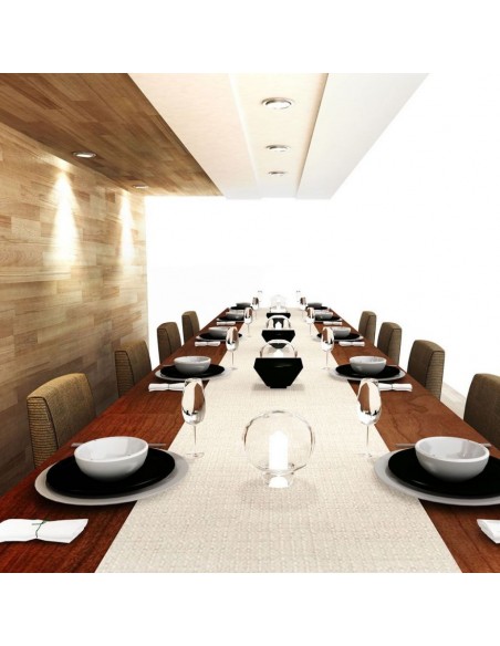 3594-Portafaretto LED da Incasso Rotondo GU e GU MR Colore Nichel Satinato Orientabile-4