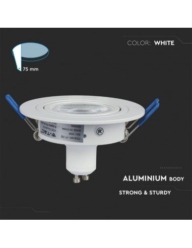 Portafaretto LED da Incasso Rotondo...