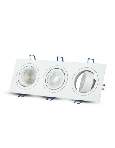 Portafaretto LED Triplo da Incasso...