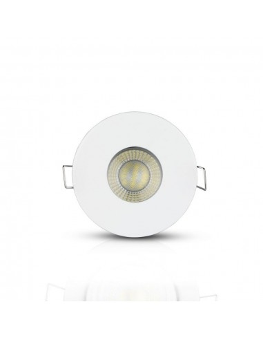 3611-Portafaretto LED da Incasso Rotondo GU e GU MR Colore Bianco Orientabile-7