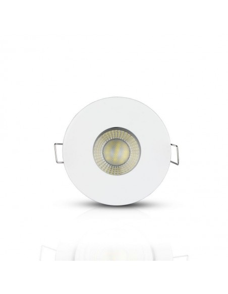 3611-Portafaretto LED da Incasso Rotondo GU e GU MR Colore Bianco Orientabile-7