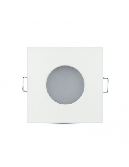 Portafaretto LED da Incasso Quadrato GU10 e GU5.3 (MR16) Bianco IP54