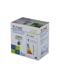 3617-Portafaretto LED da Incasso GU Colore Bianco Orientabile-1 2