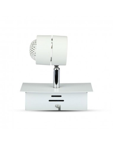 3617-Portafaretto LED da Incasso GU Colore Bianco Orientabile-7