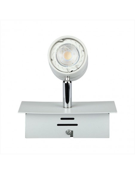 1 corpo bianco con montaggio superficiale GU10