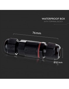 3621-Raccordo di Derivazione con Terminali Colore Nero -1 2