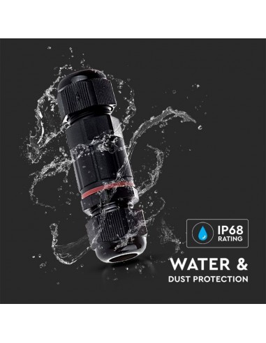 3621-Raccordo di Derivazione con Terminali Colore Nero -5