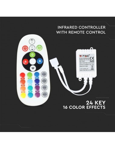 Controller per Strip LED RGB 12-24V...