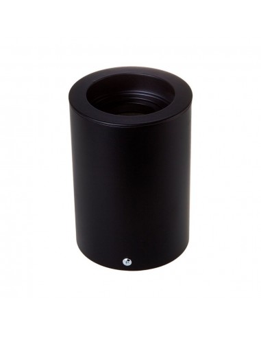3628-Portafaretto LED Montaggio a Plafone Rotondo GU e GU MR Colore Nero Orientabile-1