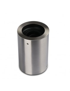 3629-Portafaretto LED Montaggio a Plafone Rotondo GU e GU MR Colore Nichel Satinato Orientabile-1