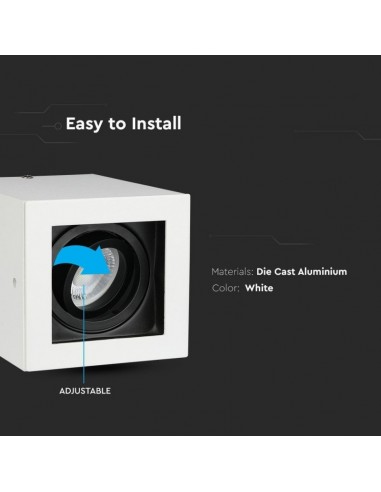 Portafaretto LED Montaggio a Plafone...