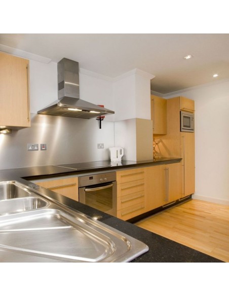 3653-Portafaretto LED da Incasso Quadrato GU e GU MR Corpo in Gesso Bianco-4