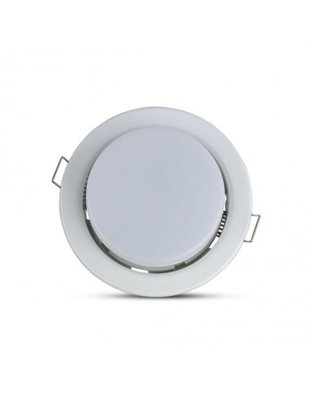 3675-Portafaretto LED da Incasso Rotondo GX Colore Bianco-7