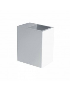 3695-Portafaretto LED da Muro Quadrato G Corpo in Gesso-1