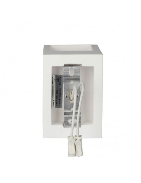 3695-Portafaretto LED da Muro Quadrato G Corpo in Gesso-7