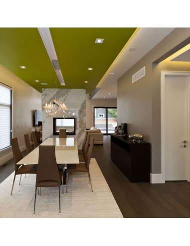 3696-Portafaretto LED da Incasso Quadrato GU e GU MR Corpo in Gesso Bianco-4