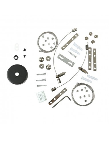 378-Plafoniera LED Chip Samsung a Sospensione  Lineare Colore Argento cm -7