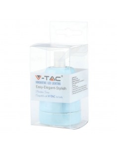 3798-Portalampada in Porcellana E Max  Colore Blu-1 2