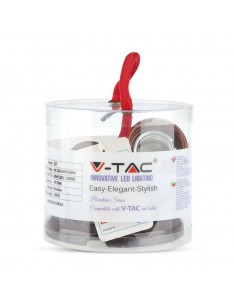 3810-Portalampada in Porcellana E Max  Colore Marrone e Cavo in Corda-1 2