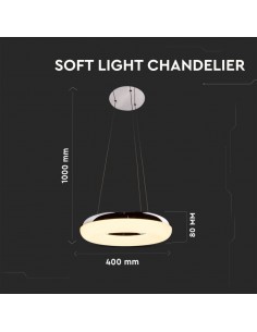 3874-Lampadario LED   Anello -1 2