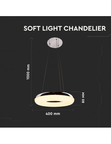 3874-Lampadario LED   Anello -2