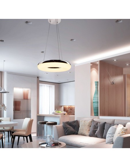 3874-Lampadario LED   Anello -4