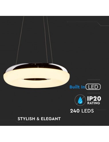 3874-Lampadario LED   Anello -6