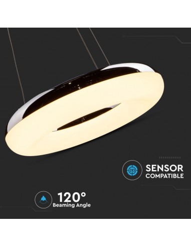 3874-Lampadario LED   Anello -7