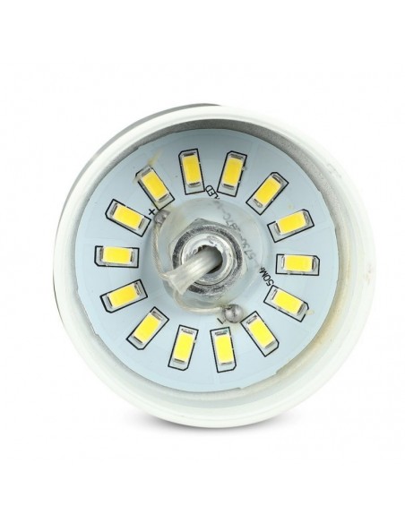 3929-Lampadario LED a Cilindro in Metallo  Colore Bianco -5
