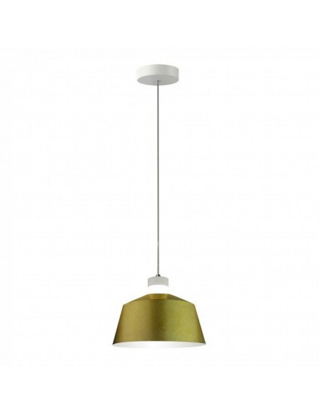 3936-Lampadario LED a Coppa in Metallo  Colore Oro -1