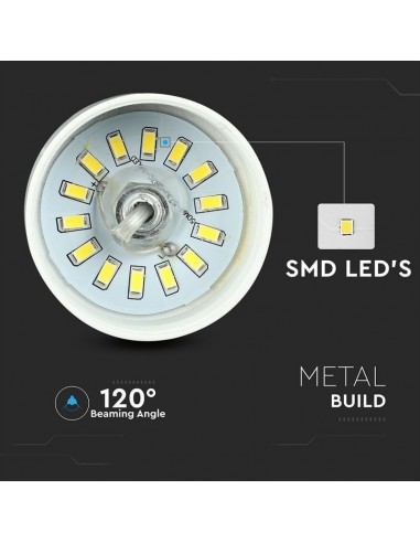 3939-Lampadario LED a Scodella in Metallo  Colore Bianco -5