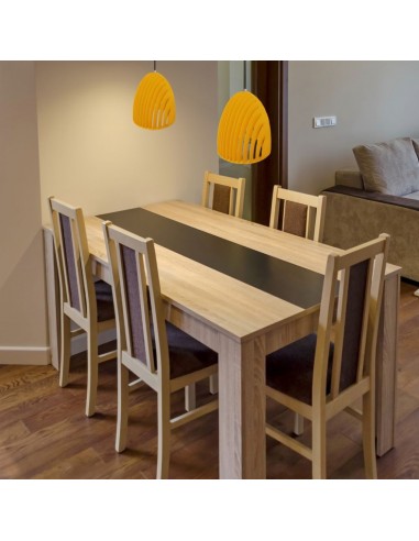 3954-Lampadario LED a Campana Prismatica in Metallo con Portalampada E Max  Colore Giallo-3