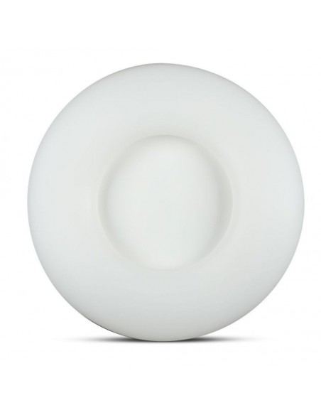 Plafoniera LED Circolare 32W con Telecomando Cambio 3 in 1 Corpo Bianco d: 46cm h: 10cm Dimmerabile