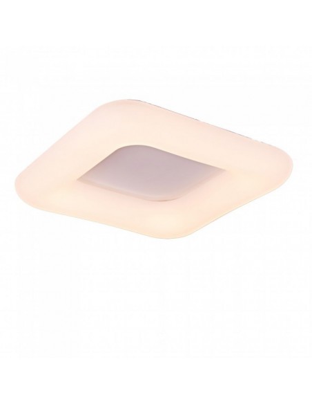 3973-Plafoniera LED Quadrata  con Telecomando CCT in Colore Bianco l cm h -1