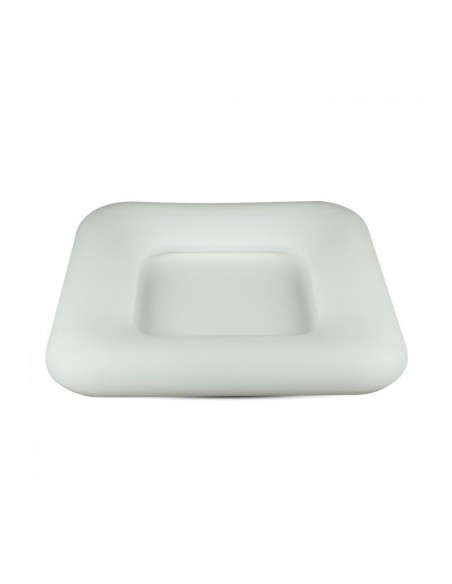 3973-Plafoniera LED Quadrata  con Telecomando CCT in Colore Bianco l cm h -4