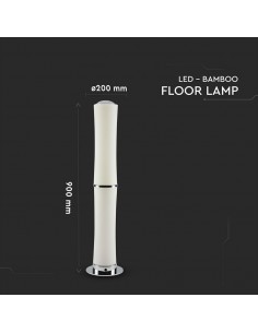 3976-Piantana LED  Touch con Alimentatore Colore Bianco h cm  Dimmerabile-1 2