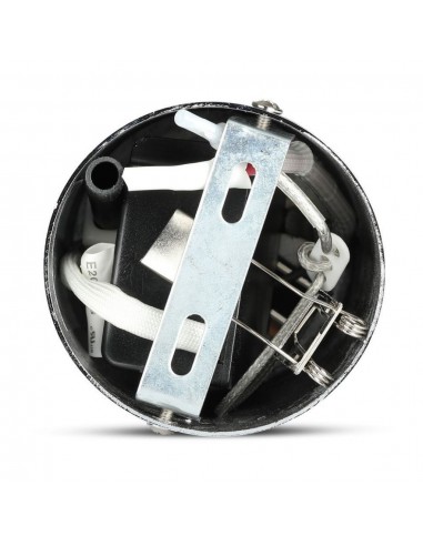 3981-Lampadario LED a Sospensione con Doppio Cilindro Verticale  Colore Bianco Satinato  Triac Dimmerabile-7