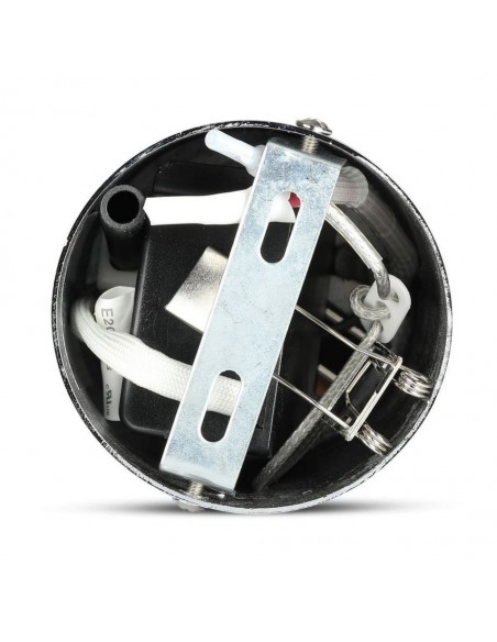 3981-Lampadario LED a Sospensione con Doppio Cilindro Verticale  Colore Bianco Satinato  Triac Dimmerabile-7