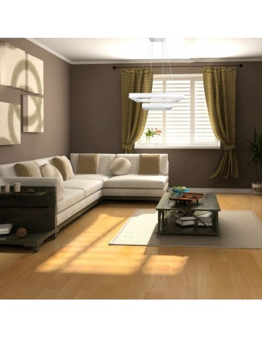 3986-Lampadario LED a Sospensione con  Rettangoli  in Metallo Colore Bianco  Triac Dimmerabile-3