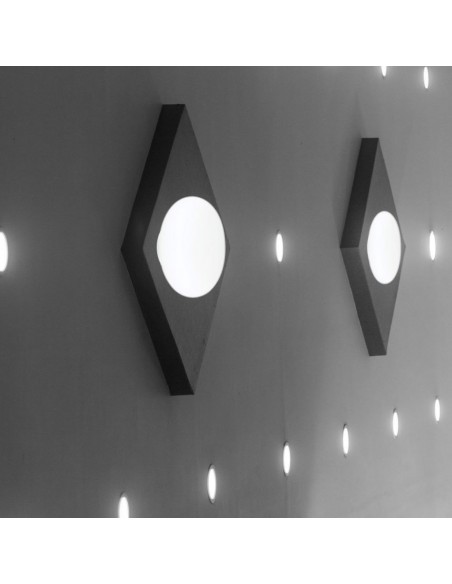 40051-Lampada LED da Muro Rotonda  Colore Bianco  IP Triac Dimmerabile-4