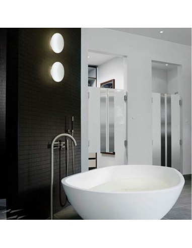 40061-Lampada LED da Muro Rotonda  Colore Bianco  IP Triac Dimmerabile-3