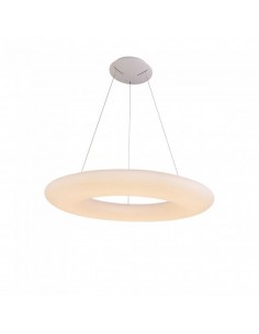 40101-Lampadario LED a Sospensione Circolare  Colore Bianco  Triac Dimmerabile-1