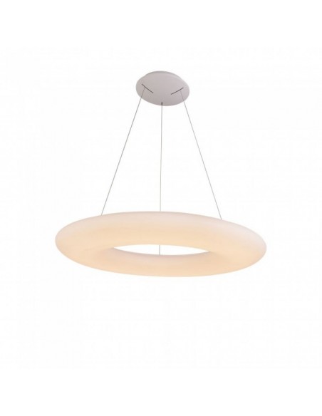 40101-Lampadario LED a Sospensione Circolare  Colore Bianco  Triac Dimmerabile-1