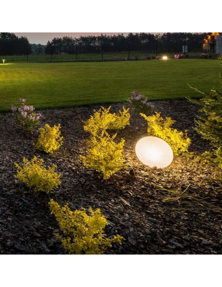 40151-Sasso LED  RGB con Telecomando IR  Tasti e Alimentatore  Dimmerabile-3