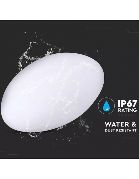 40171-Sasso LED  RGB con Telecomando IR  Tasti e Alimentatore  Dimmerabile-4