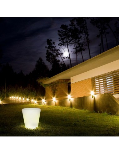 40181-Vaso LED  RGB con Telecomando IR  Tasti e Alimentatore IP Dimmerabile-3